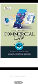 General Principles of Commercial Law 10th edition