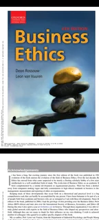 Business Ethics 4th edition