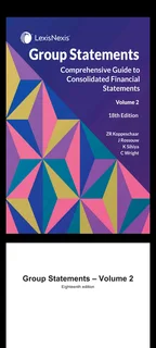 Group Statements 18th edition Volume 1 and 2