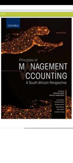Principles of Management Accounting 3rd edition