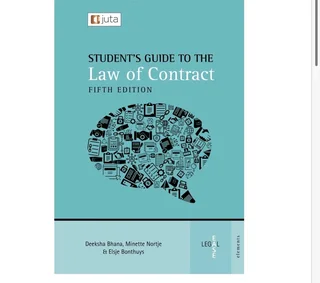 A Student's Guide to the Law of Contract 5th edition