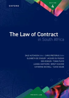 The Law of Contract in South Africa 4th edition