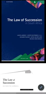 The Law of Succession in South Africa 4th edition
