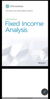 Fixed Income Analysis 5th edition and Workbook