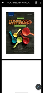 Introduction Psychological Assessment in South African Context 5th edition