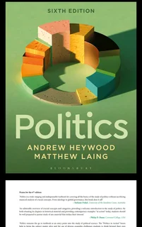 Politics 6th edition by Andrew Heywood