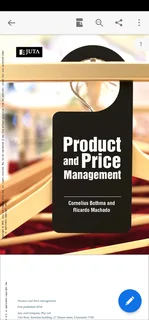 Product and Price Management