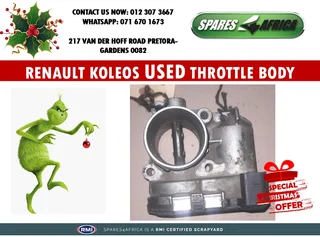 Renault Koleos Used Throttle Body