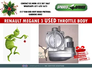 Renault Megane 3 Used Throttle Body