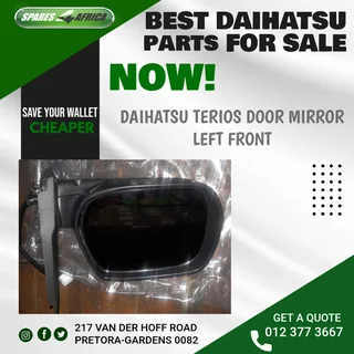 Daihatsu Terios Left-hand Side Door Mirror For Sale