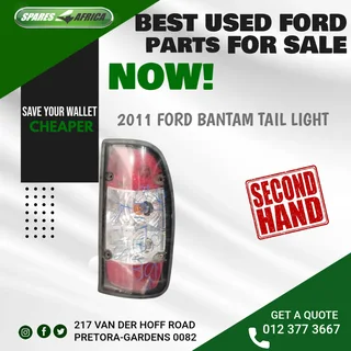2011 Ford Bantam Tail Light