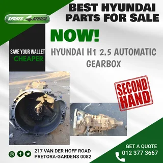 Hyundai H1 2.5 Automatic Gearbox