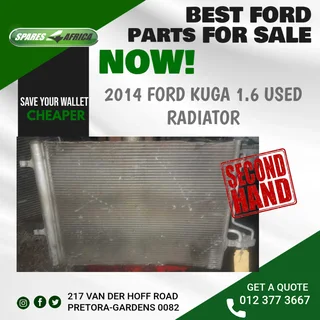 2014 Ford Kuga 1.6 Used Radiator For Sale