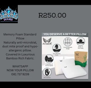 Memory Foam Stanard Pillow