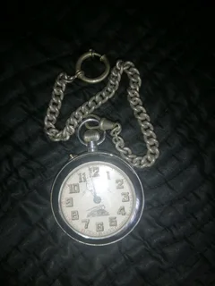 Swiss Made Vintage Gre Roskopf Patent Mechanical Wind Up Pocket Watch