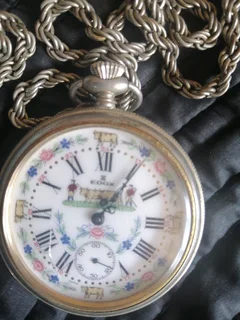 Edox pocket watch