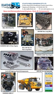 BELL OM 471 &amp; 473 ENGINES