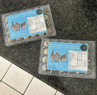 Table Quail Eggs Two Dozen