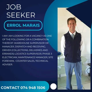 My Husband and I are looking for vacancies urgently