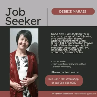 I am looking for a job