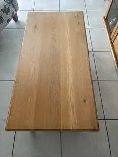 Solid Oak Coffee Table
