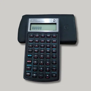 HP 10bII+ Financial Calculator + Cover (Like New)