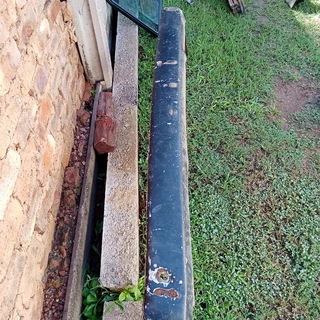 VW microbus steel front bumper