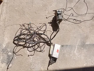 BMW E30 325is evo1 abs pump and abs computer box with wiring and pipes