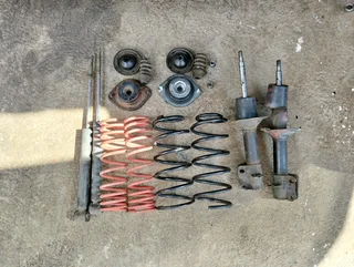 VW golf MK1 front and rear shocks complete