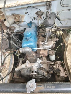 Toyota 2y engine new carburettor, new distributor,new waterpump good condition