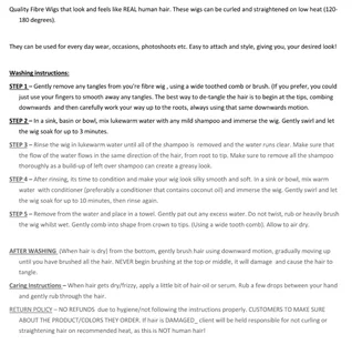 Wigs &amp; wig stand