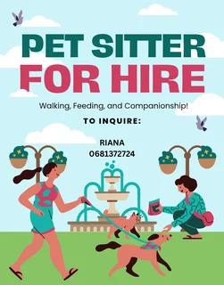 Petsitter Available
