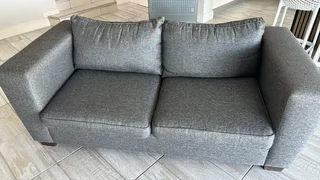 2 Seater recently upholstered couch
