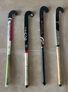 4 x Hockey sticks for sale (3 outdoor 1 indoor)