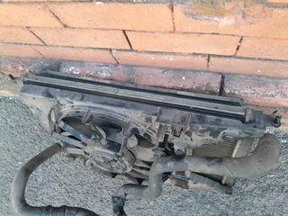 Renault Sandero Radiator, Aircon Radiator and Fan (Radiator Set) for sale