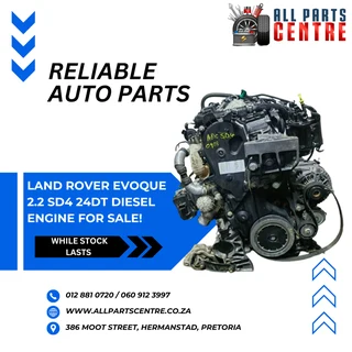 Land Rover Evoque 2.5 diesel SD4 24DT engine for sale - Used