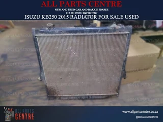 Isuzu KB250 2015 radiator for sale used