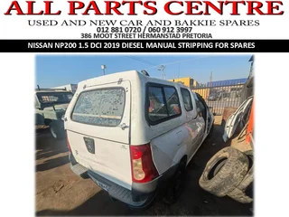 Nissan NP200 1.5 DCI 2019 diesel manual now stripping for spares