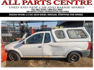Nissan NP200 1.5 DCI 2019 diesel manual now stripping for spares