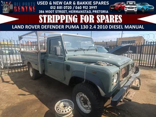 Land Rover Defender Puma 130 2.4 2010 diesel manual Stripping for Spares