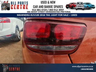 2016 Mahindra KUV100 tail light for sale – used