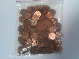 Coins - SA -200 x 1c lot.
