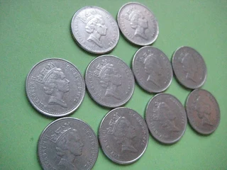 Coins - UK 10 pence