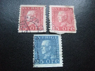 Stamps - Rare vintage Sweden Ore