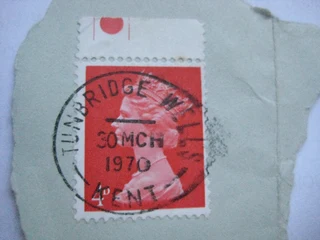 1970 UK Stamp - &#34;Bullseye&#34;
