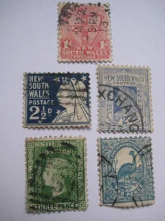 Stamps - Vintage Australia - NSW