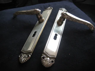 Door Handles - Sold Brass - Italy