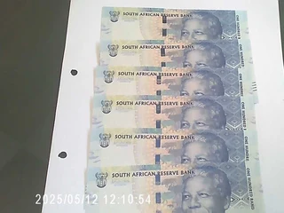 South African Banknotes - UNC
