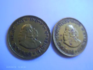 SA 1963 Coins - 1/2c - Van Riebeeck