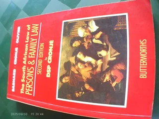 Persons &amp; Family Law